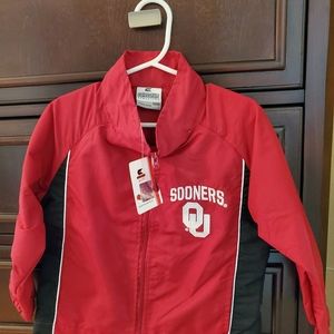 Youth "Colosseum Athletics" brand OU jacket.  NWT